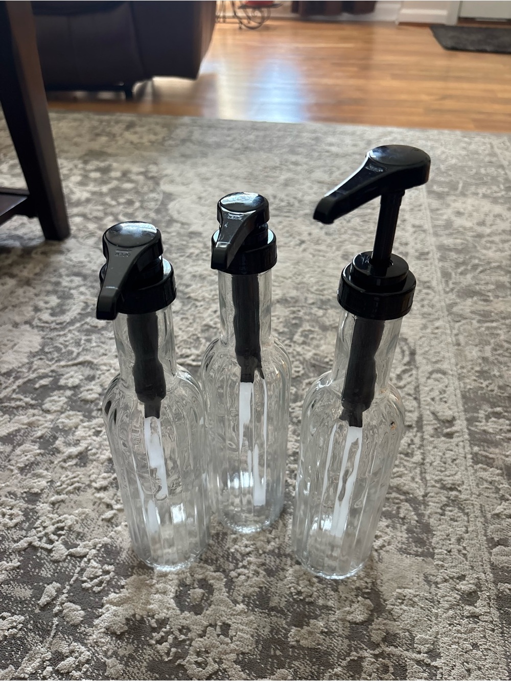Glass bottles